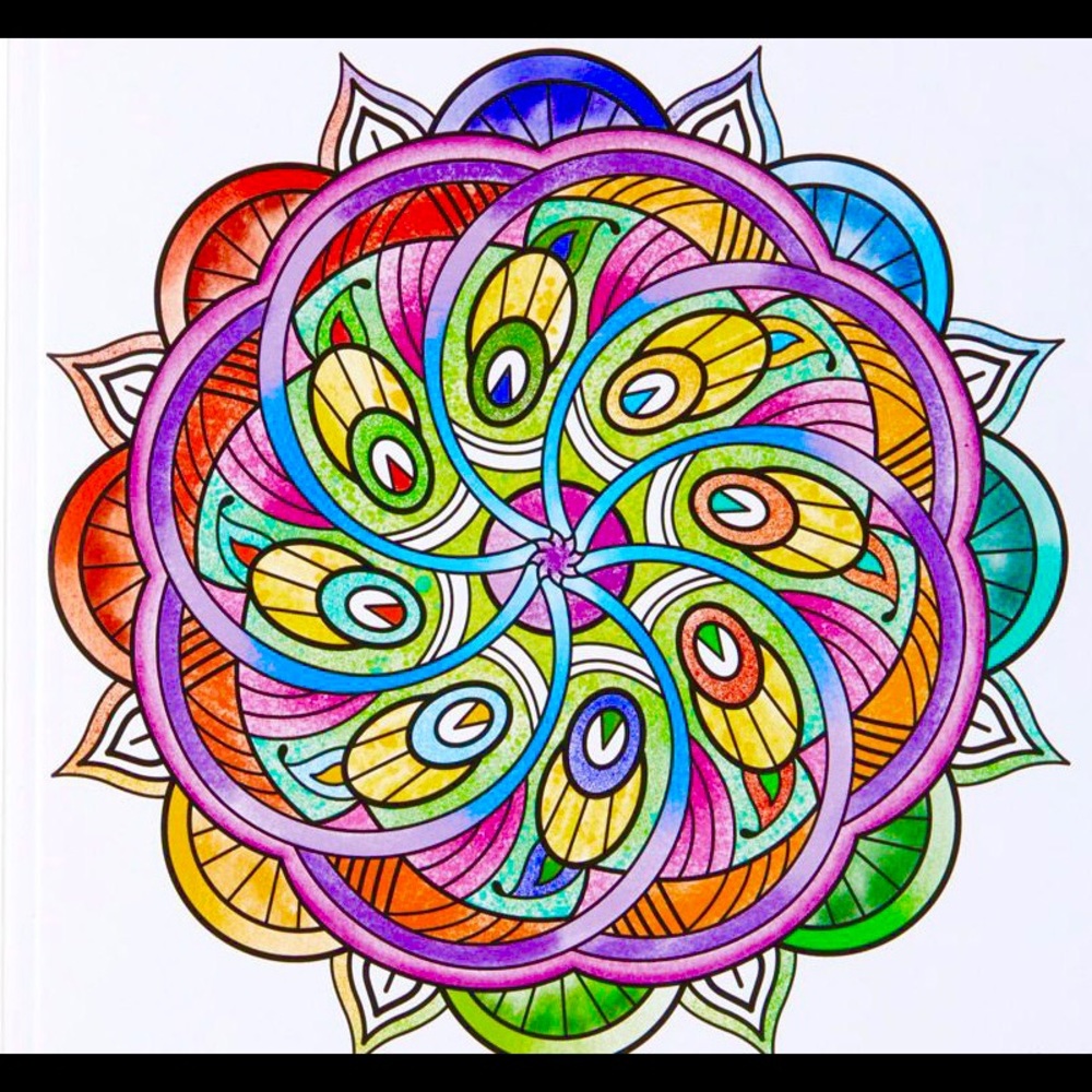 💆🏻♀️ STRESS LESS COLORING MANDALAS BOOK 💆🏻♀️ - Picture 4 of 8